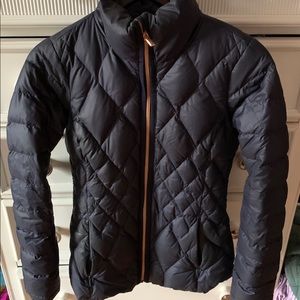 Stylish, Athleta down two-tone jacket